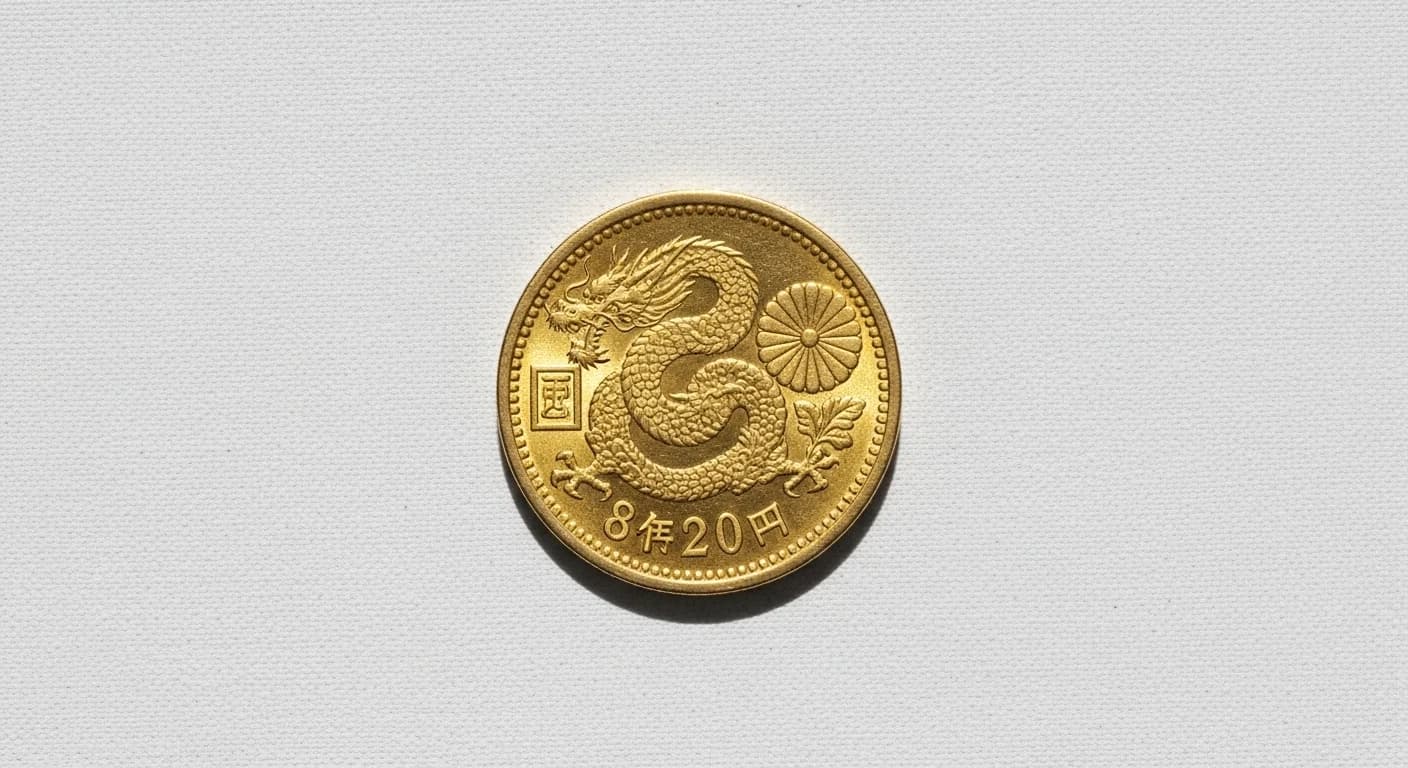明治8年20円金貨