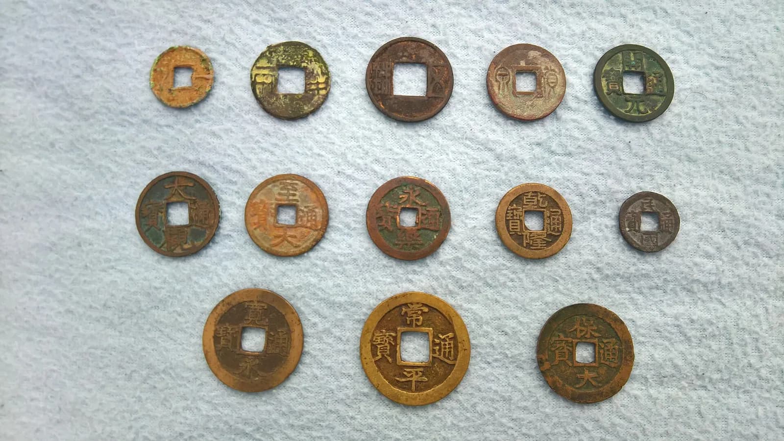 Detailed Kanei Tsuho Variants