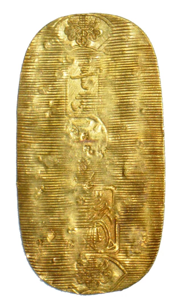 江戸期の金貨（写真: Wikimedia Commons）