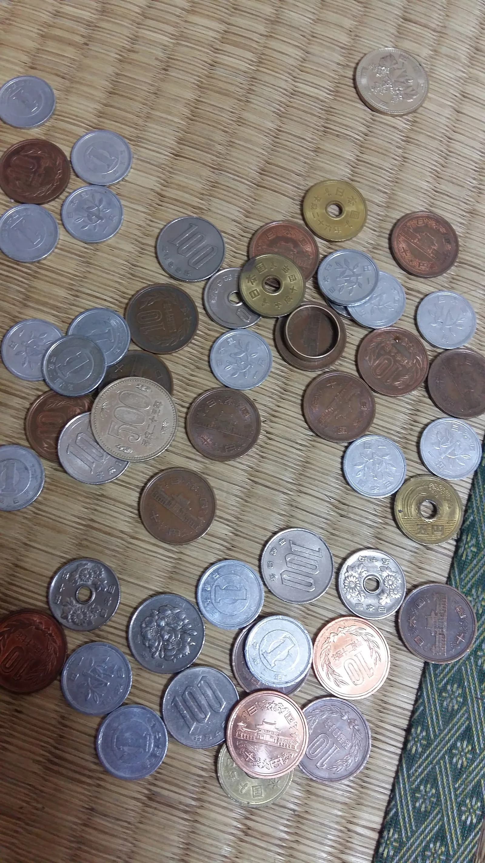 近代日本の貨幣（写真: Wikimedia Commons）