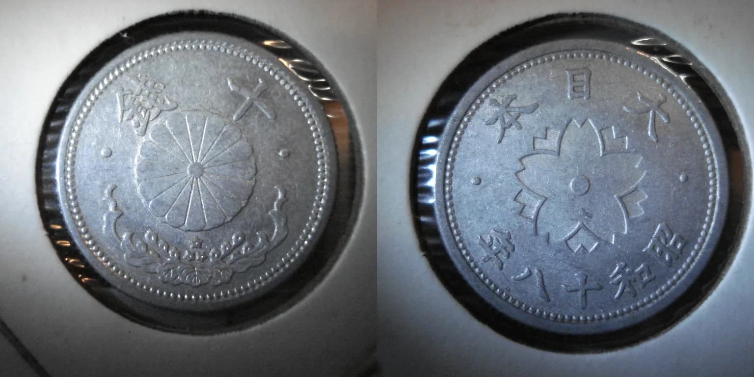 近代日本の貨幣（写真: Wikimedia Commons）