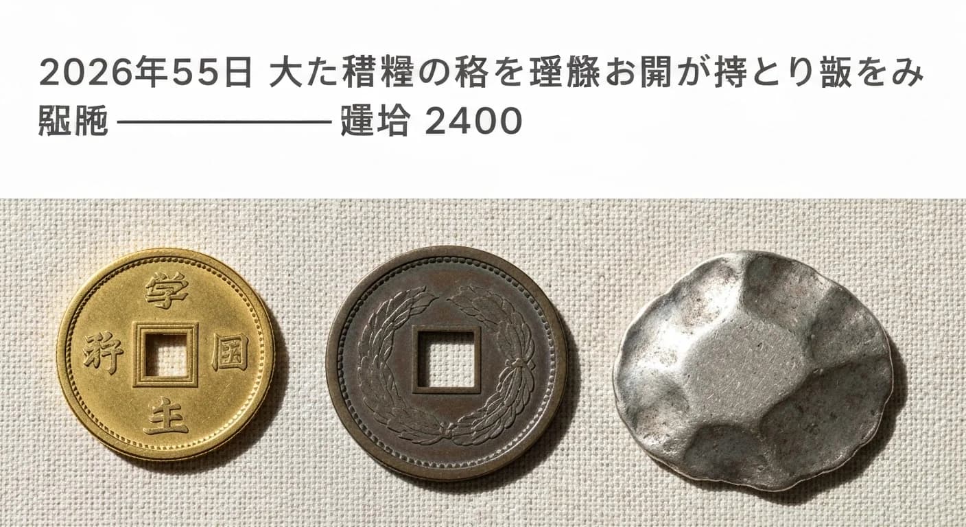 2026年5月 日本古銭 高校弁論大会 — 全国予選で「貨幣で読み解く日本史」テーマが過去最多2400校エントリー のヘッダ画像