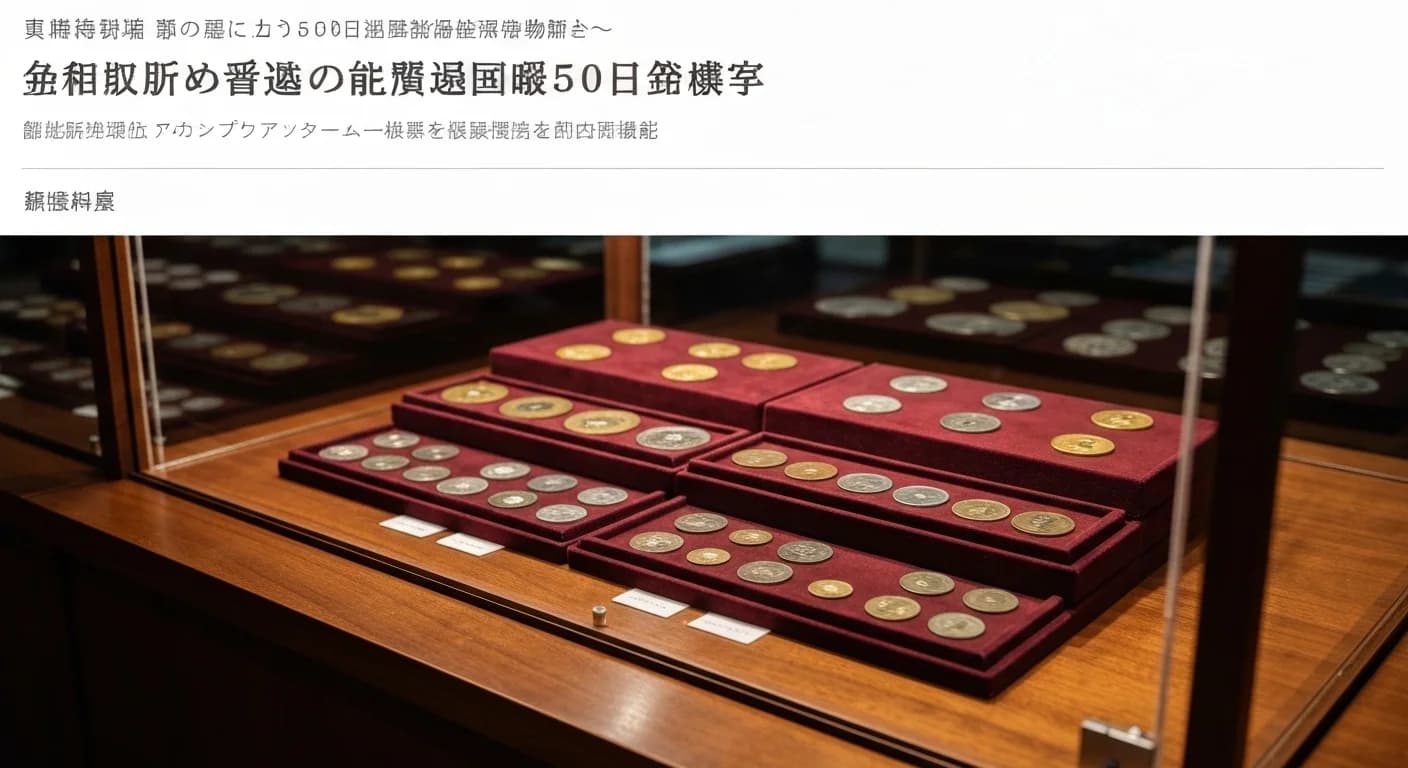 国内大手投資情報サービスが古銭インデックスを開発・公表 — 主要50銘柄の市場価格指数を毎日更新、業界の透明性向上と機関投資家の参入を促進 のヘッダ画像