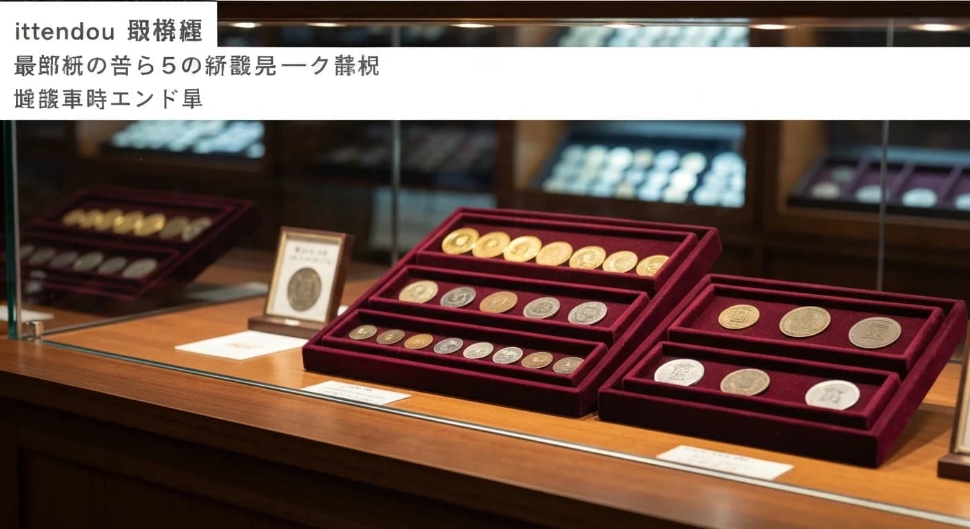 ittendou ニュース 500 件達成 — 日本古銭メディア史上最大規模のデータベースが完成、業界最深メディアの未来構想 のヘッダ画像