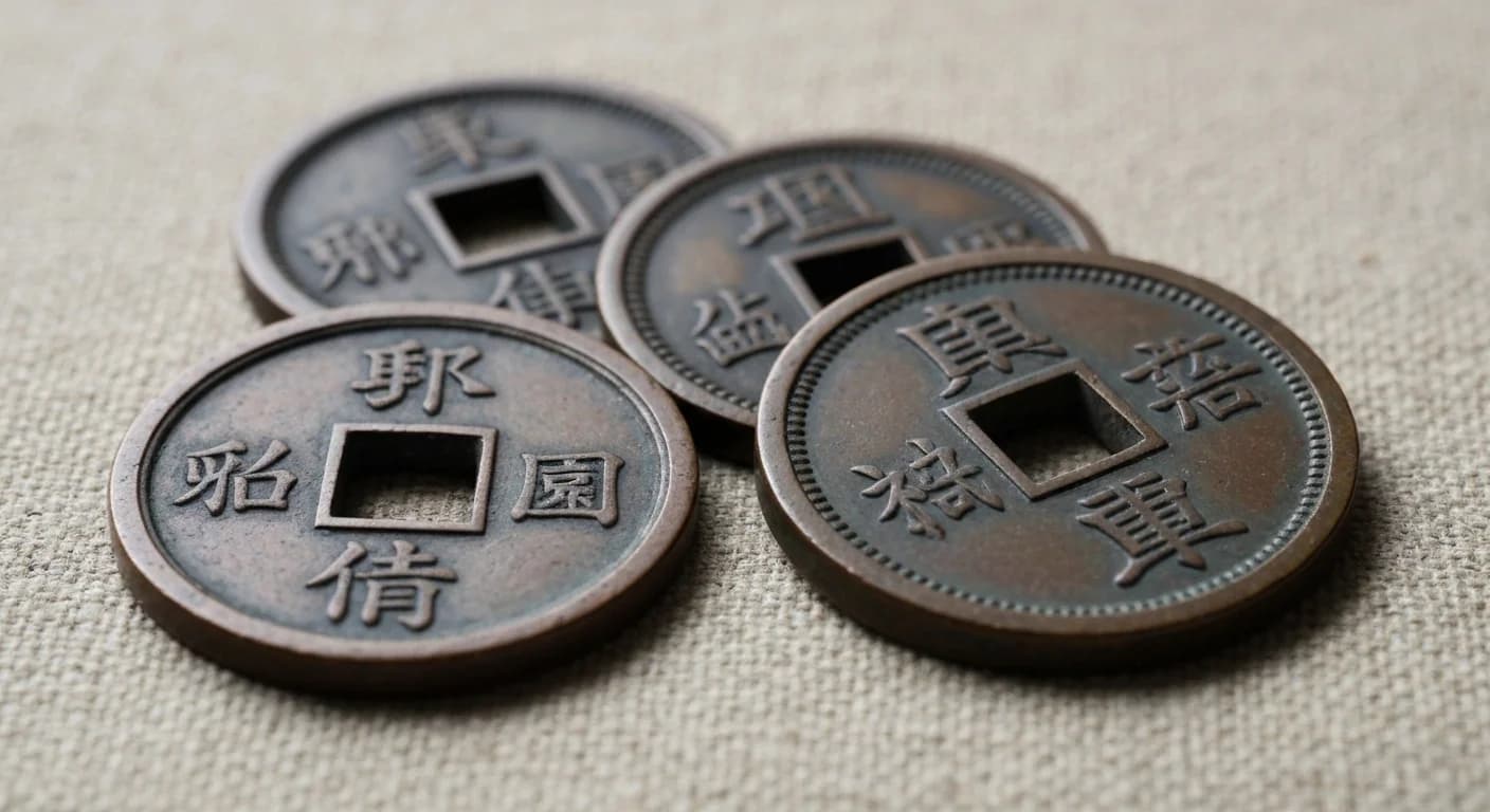 寛永通宝・天保通宝など穴銭の接写イメージ — 相場速報