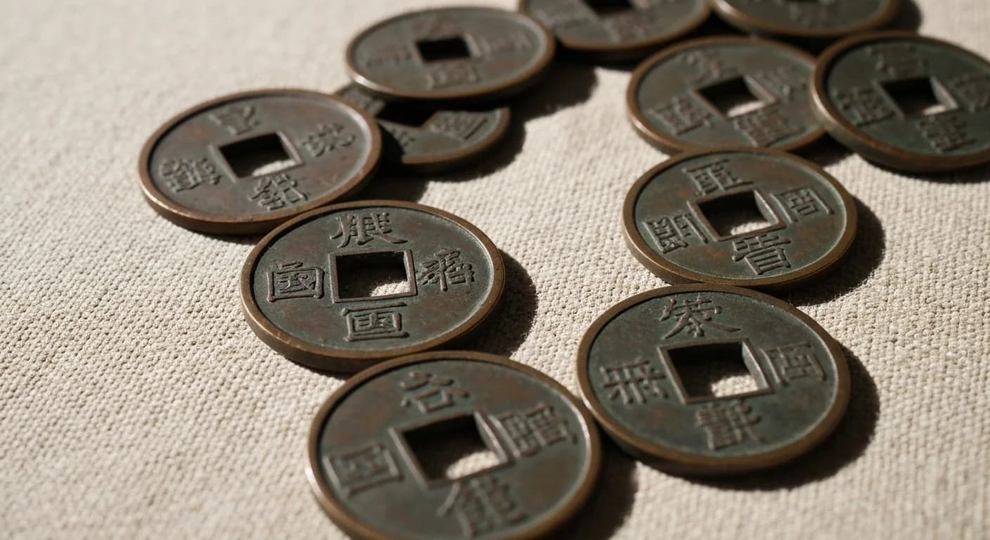 穴銭の相場と落札データのイメージ