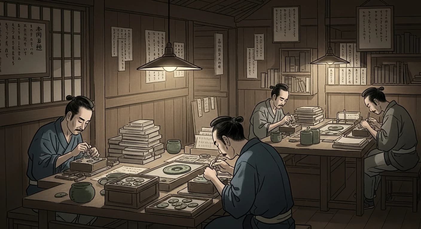 蓄銭叙位令の成立の背景を示す図
