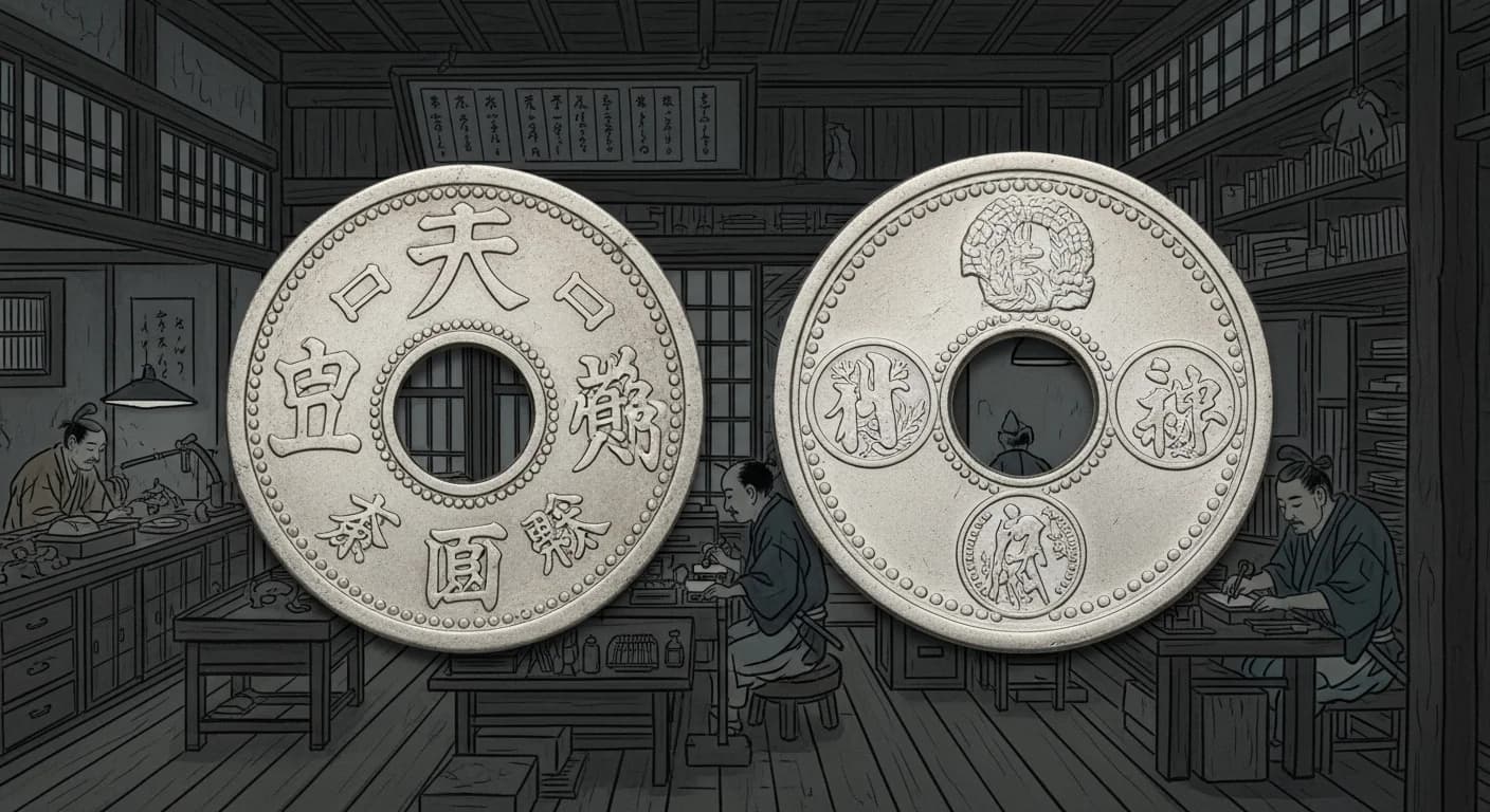 丁銀と豆板銀の二体制にまつわる歴史的場面（第2章）
