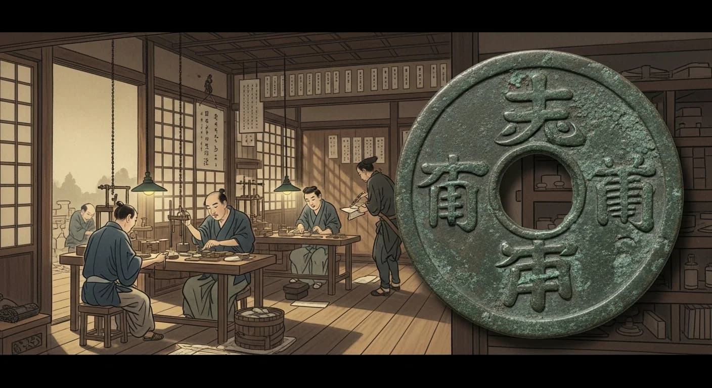 長年大宝にまつわる歴史的場面（第2章）