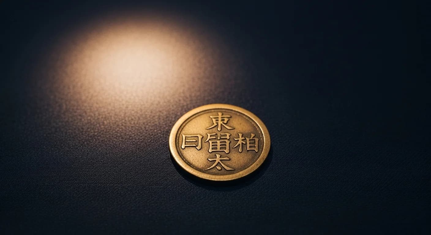 長年大宝の本体（古代貨幣）