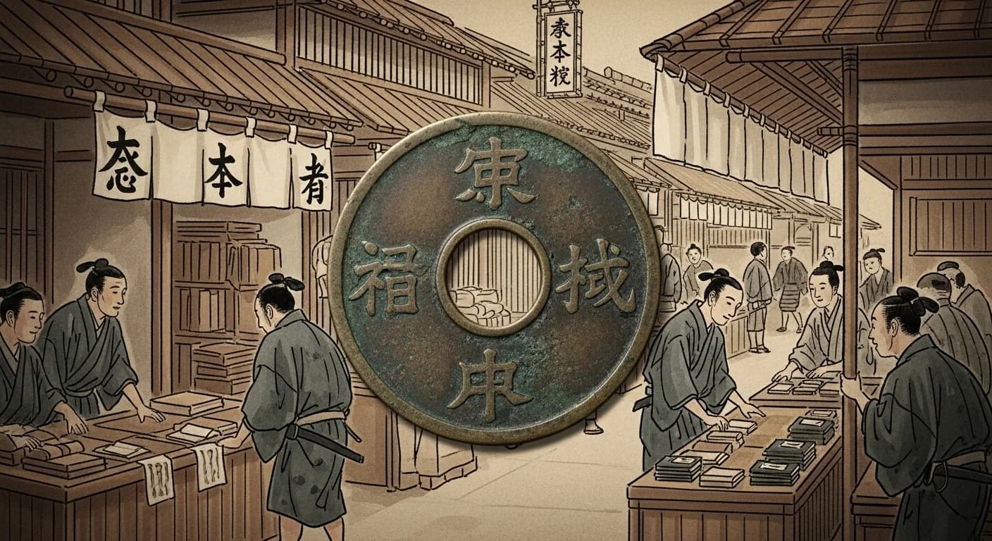 飛鳥時代の市場の様子