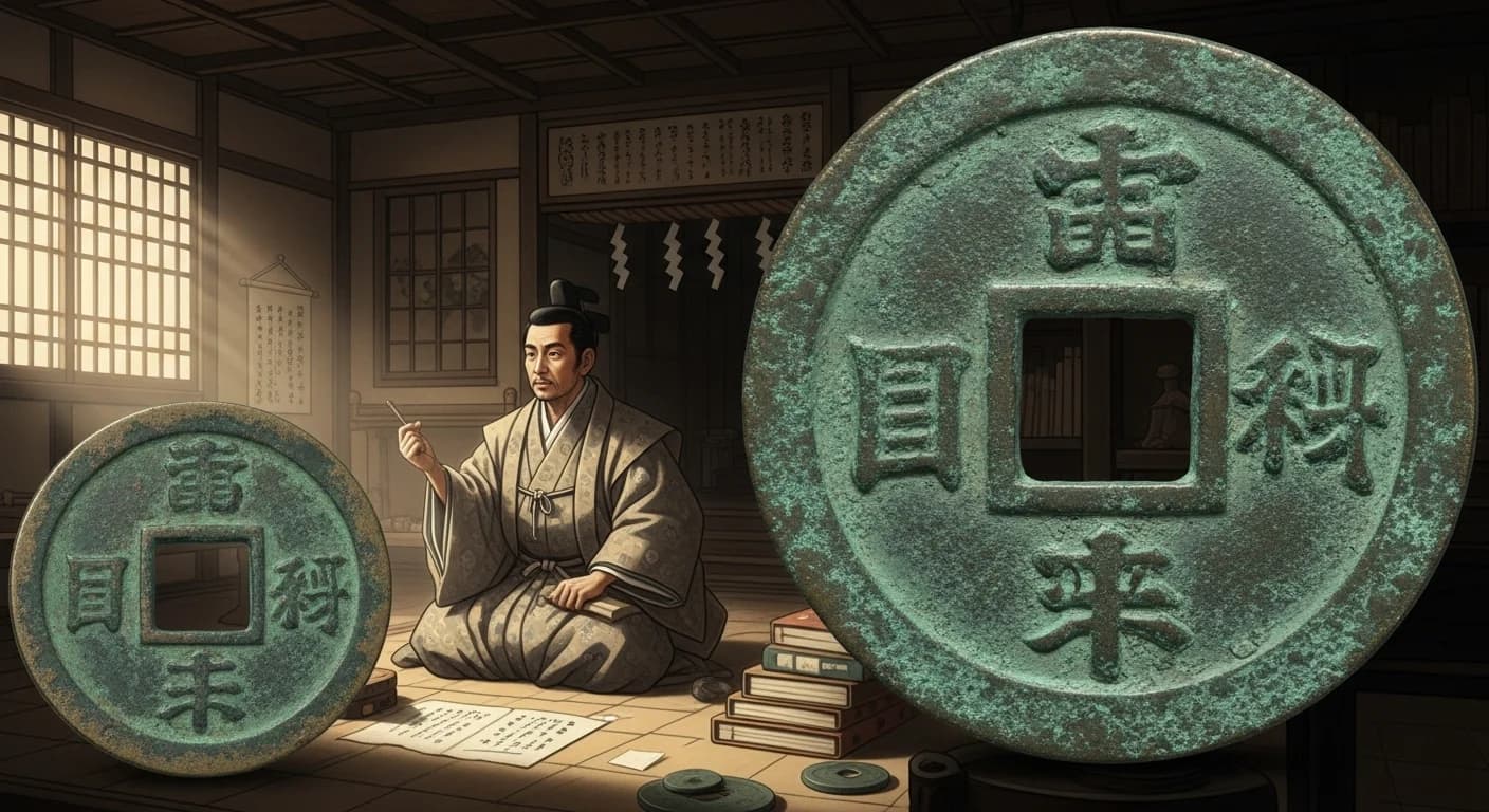 元和通宝にまつわる歴史的場面（第1章）