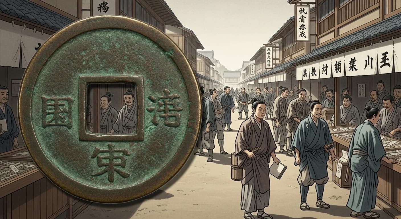 元和通宝にまつわる歴史的場面（第3章）