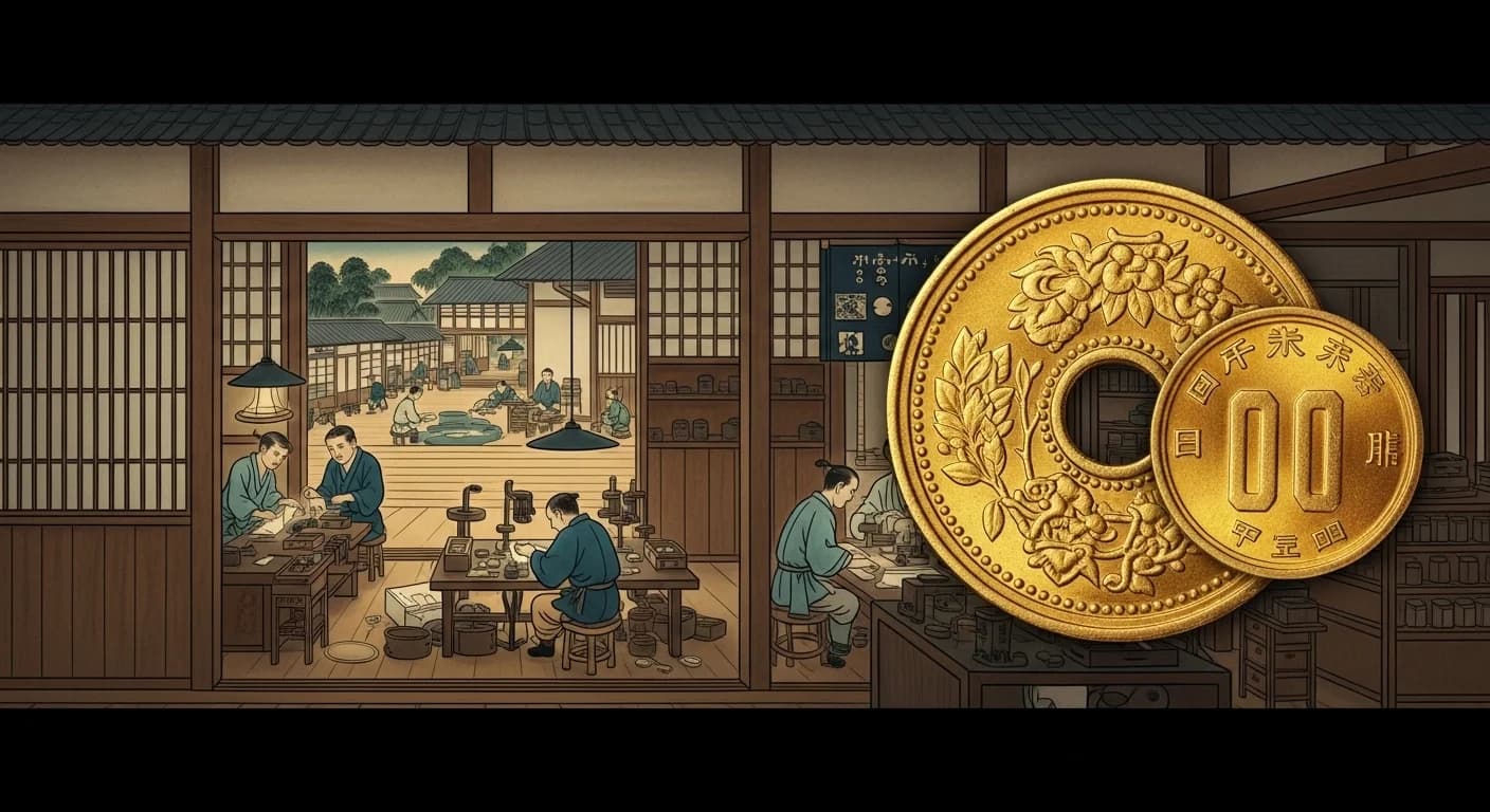 元禄時代の江戸・日本橋の賑わい。商人たちが往来する活気ある市街