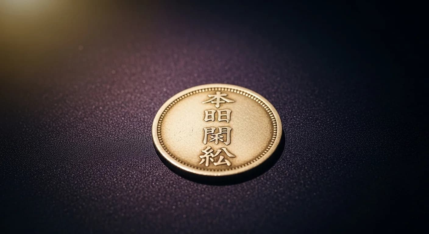 江戸時代の銀座で鋳造された銀貨
