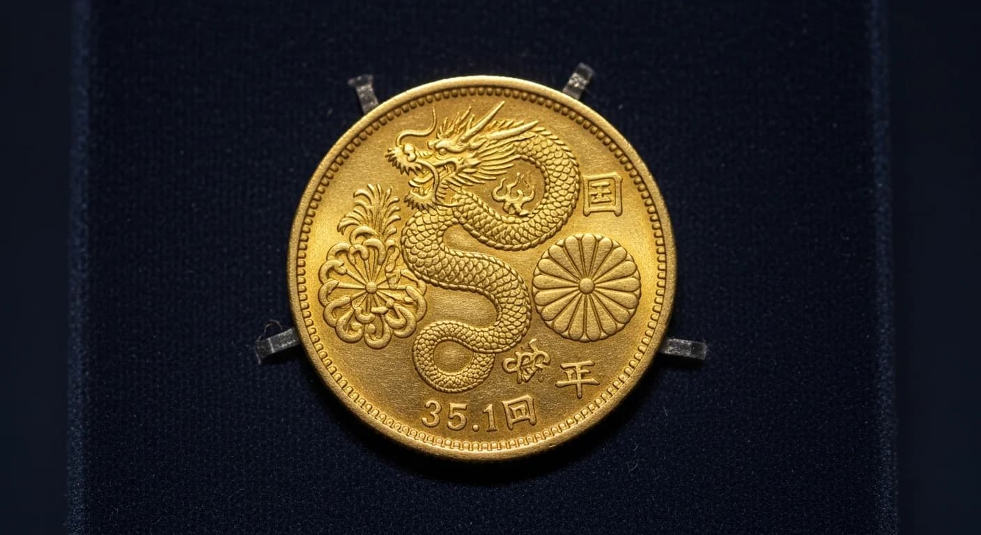 旧20円金貨（明治3年） — 龍紋を刻んだ近代日本最高額の金貨、明治の国家意志を象徴する一枚