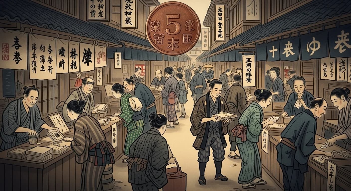 明治時代の市場