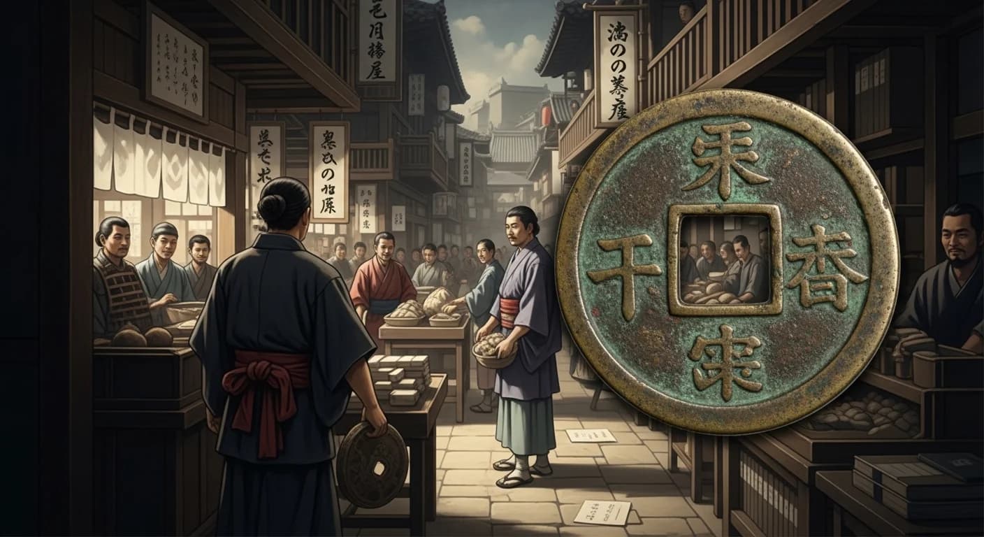 長崎の貿易風景