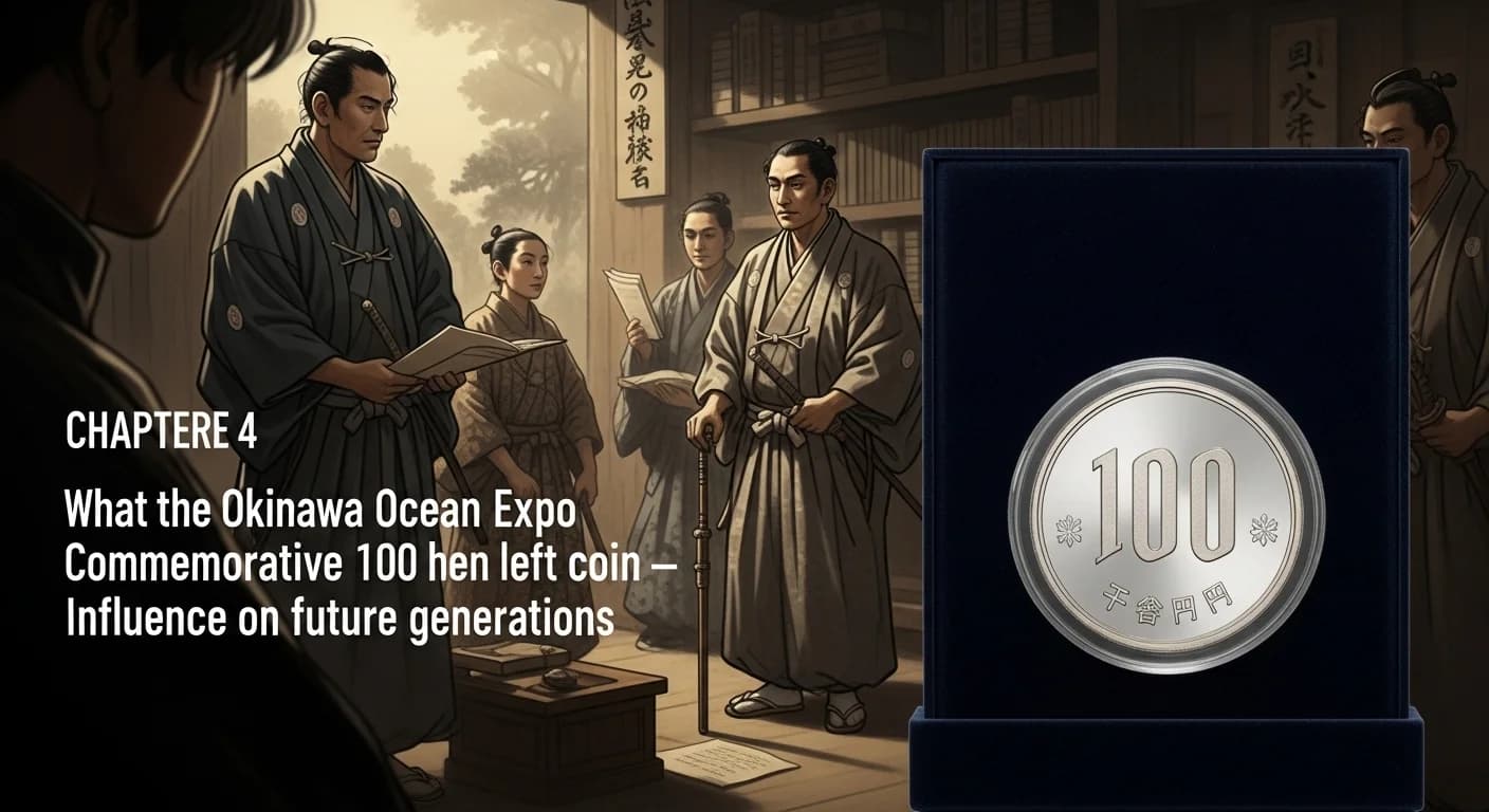 沖縄海洋博記念100円にまつわる歴史的場面（第4章）