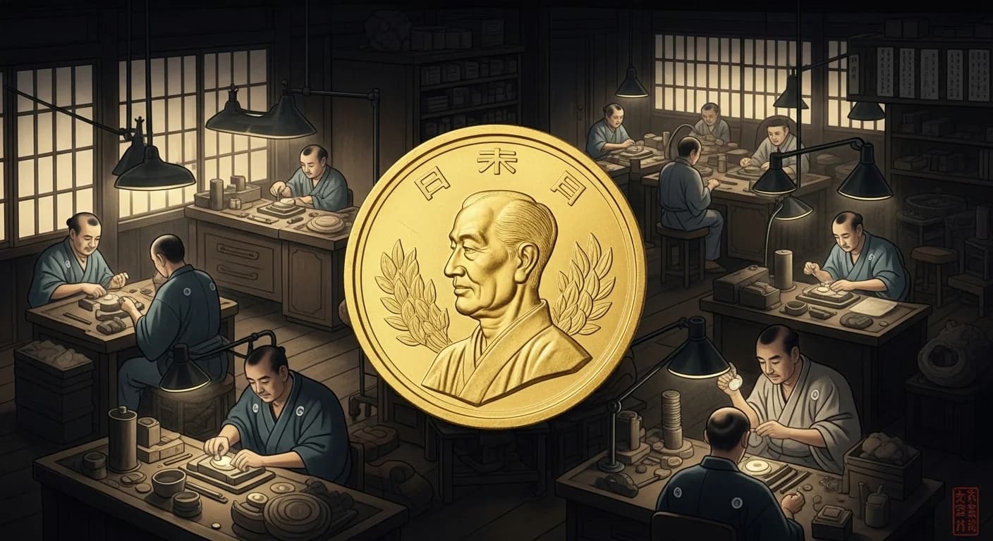 金貨鋳造プロセス