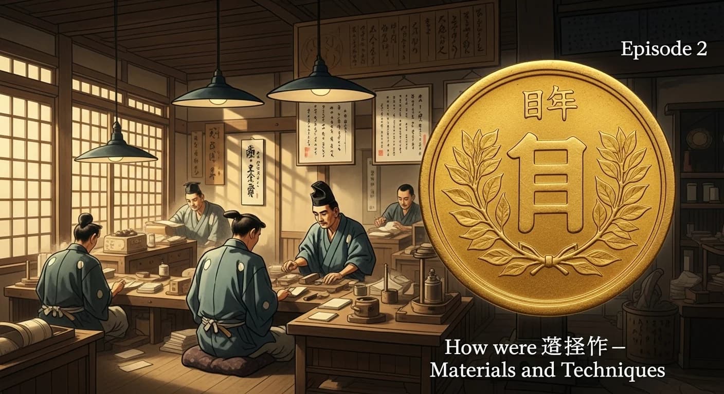 佐渡金山の小判にまつわる歴史的場面(第2章)
