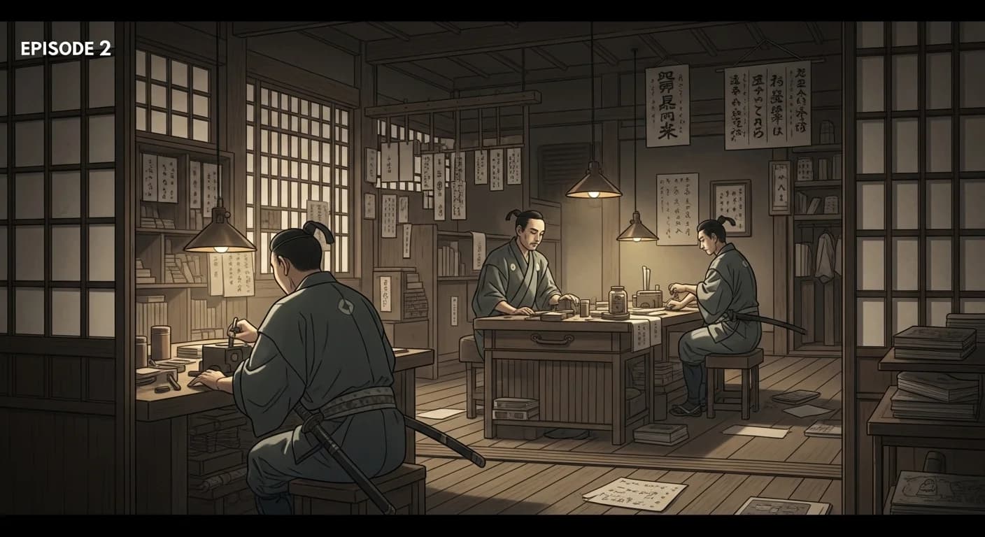 戦国板銭（バンセン）の実態にまつわる歴史的場面（第2章）