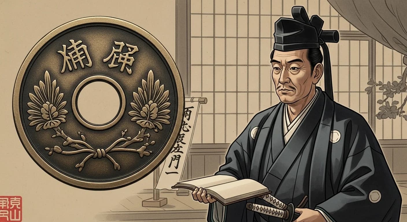 昭和陶器貨幣（試作品）にまつわる歴史的場面（第1章）