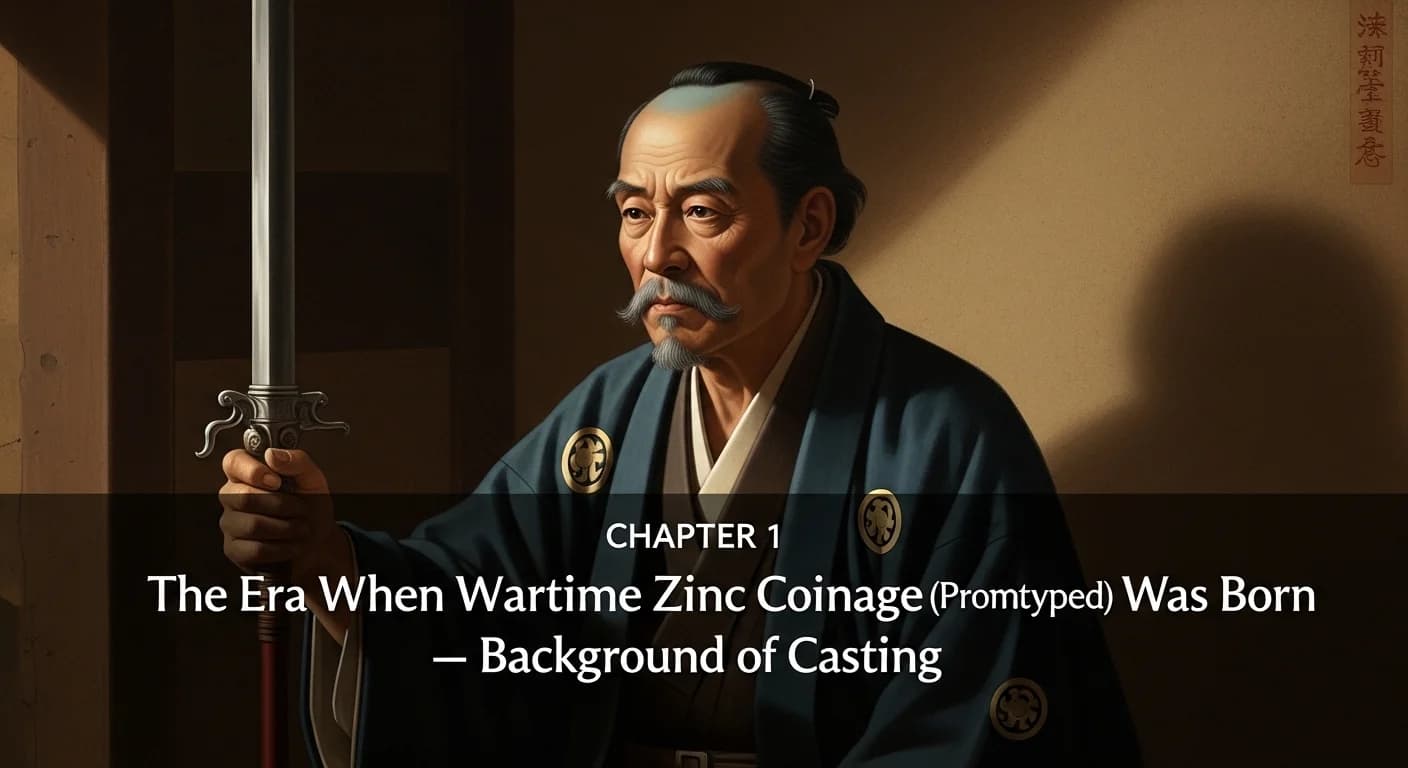 戦時亜鉛貨（試作・計画）にまつわる歴史的場面（第1章）