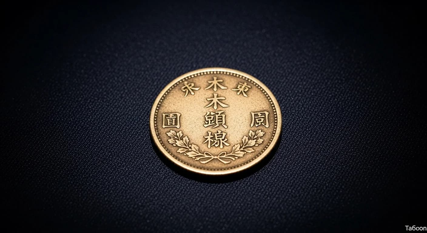 粗悪な鐚銭と良質な宋銭が混在する中世の市場風景