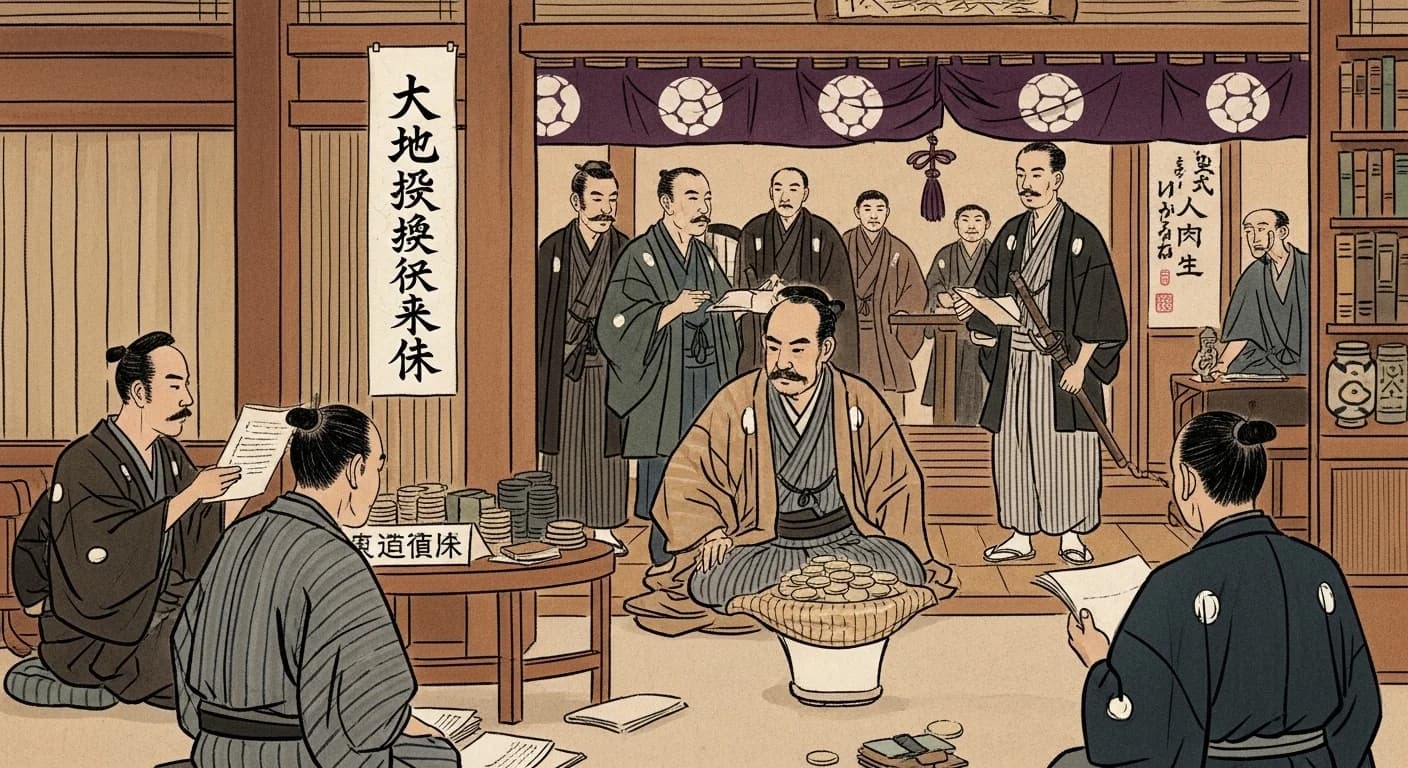 大正期銀貨の輸出禁止令と地金高騰にまつわる歴史的場面（第4章）