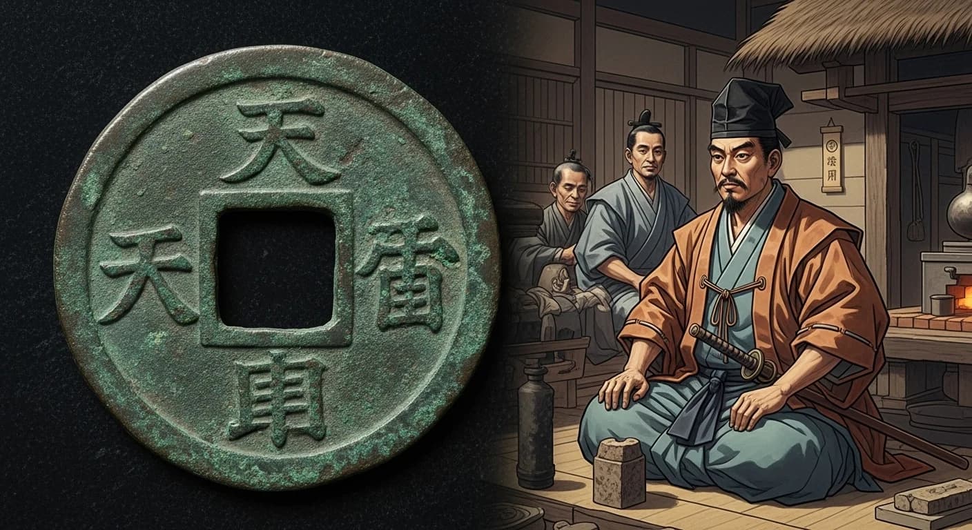 天保通宝写し（薩摩藩）にまつわる歴史的場面（第1章）