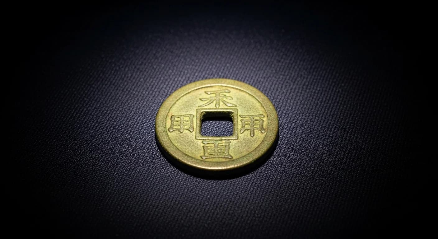 天保通宝写し（薩摩藩）の本体（穴銭）