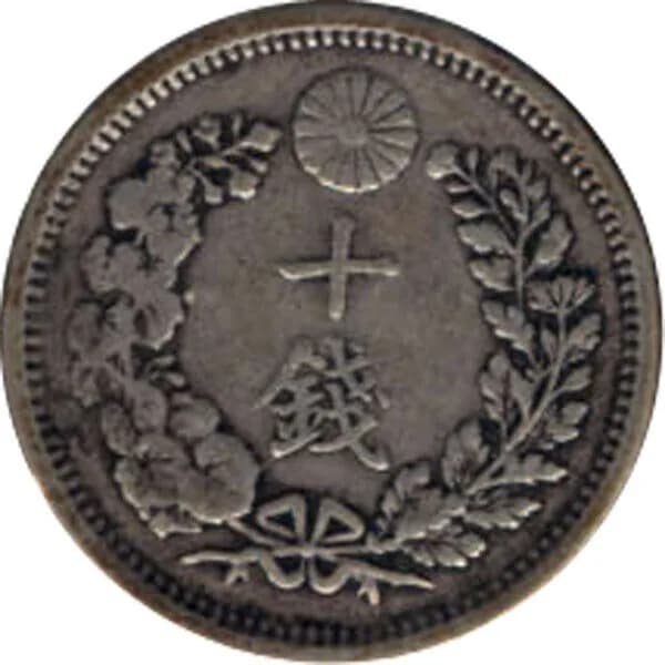 近代日本の貨幣(写真: Wikimedia Commons)