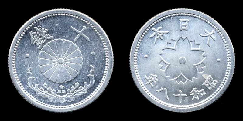 近代日本の貨幣(写真: Wikimedia Commons)