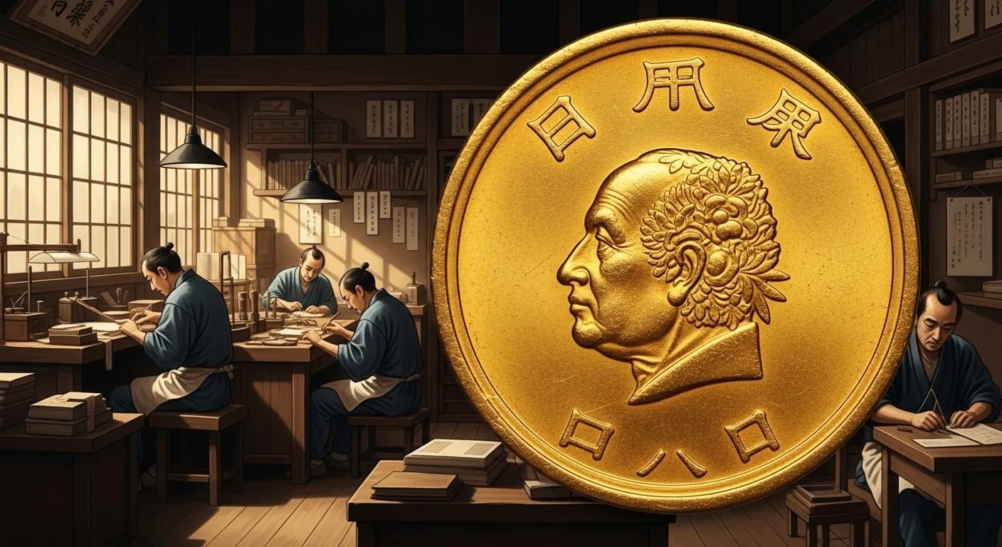 文久永宝と金貨体制の終焉にまつわる歴史的場面(第2章)