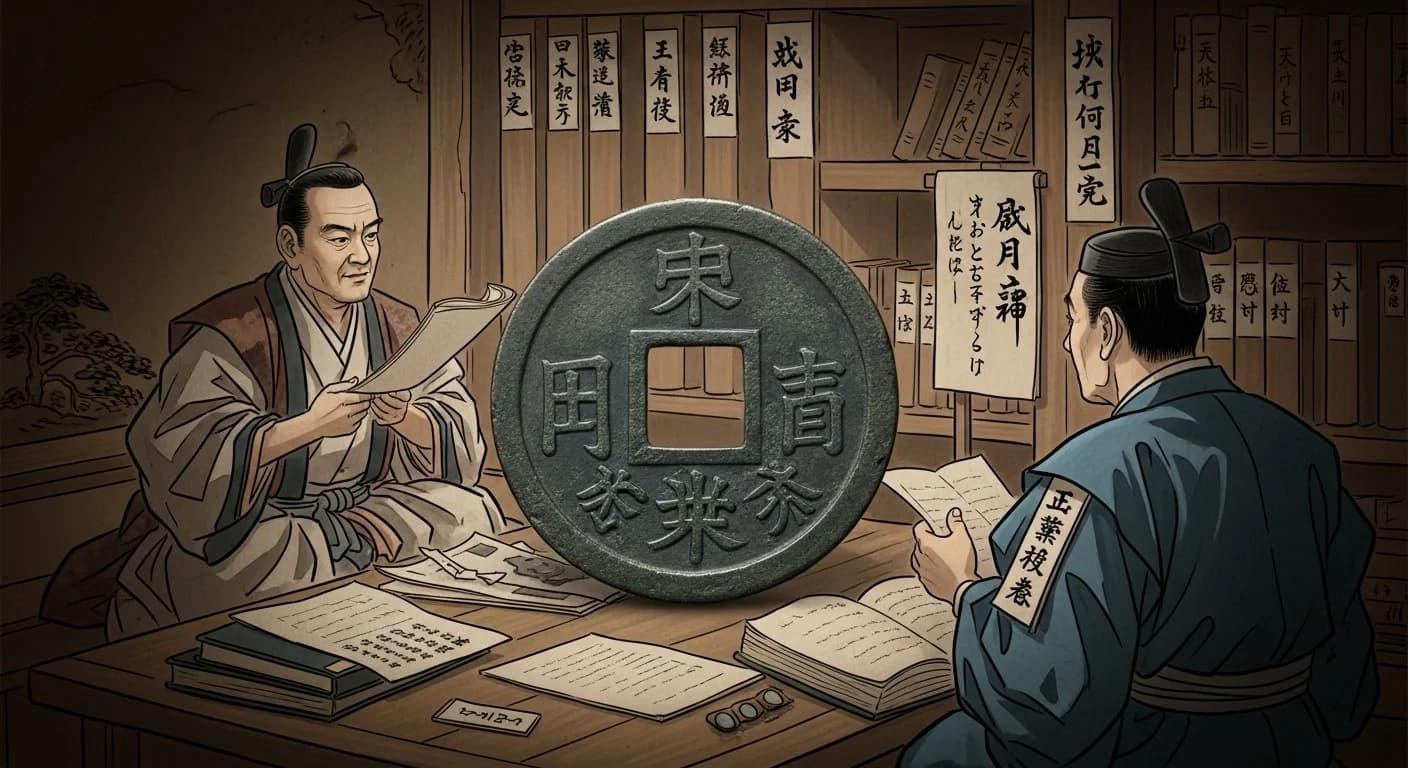 寛平大宝にまつわる歴史的場面(第1章)