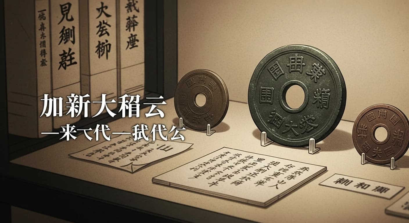 寛平大宝にまつわる歴史的場面(第4章)