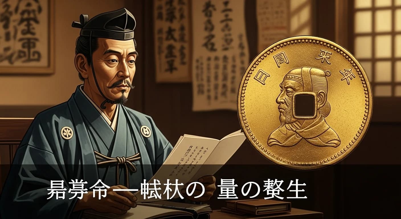 小判の量目変遷一覧にまつわる歴史的場面(第1章)