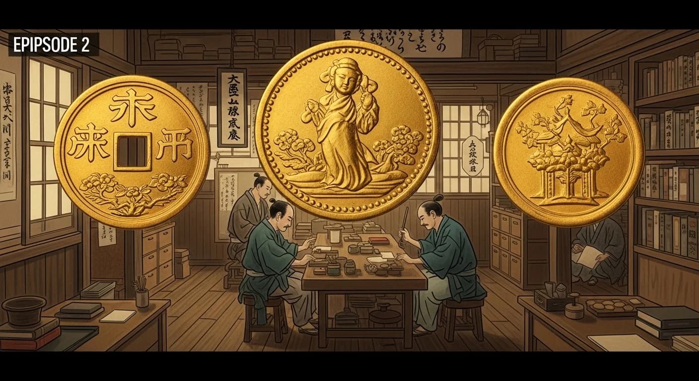 小判の量目変遷一覧にまつわる歴史的場面(第2章)