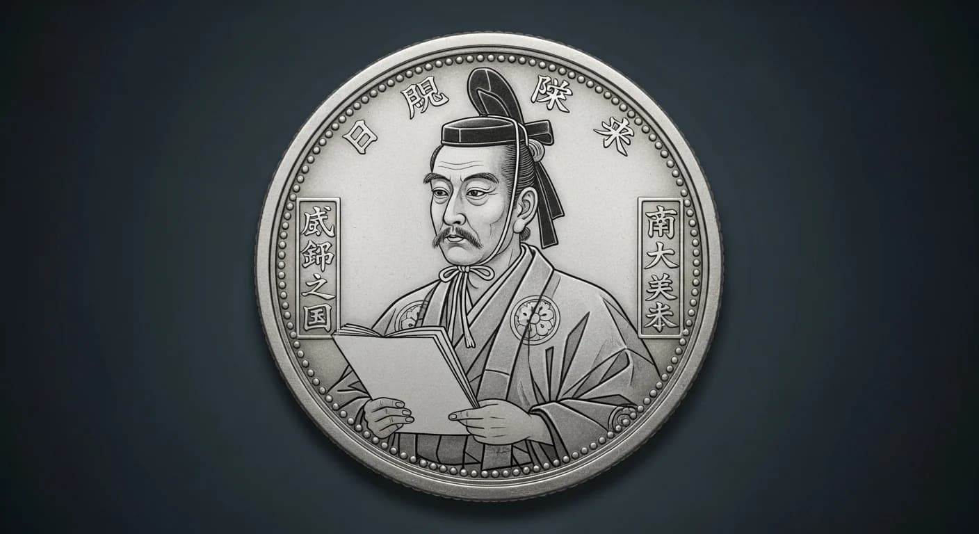 明和五匁銀にまつわる歴史的場面(第1章)