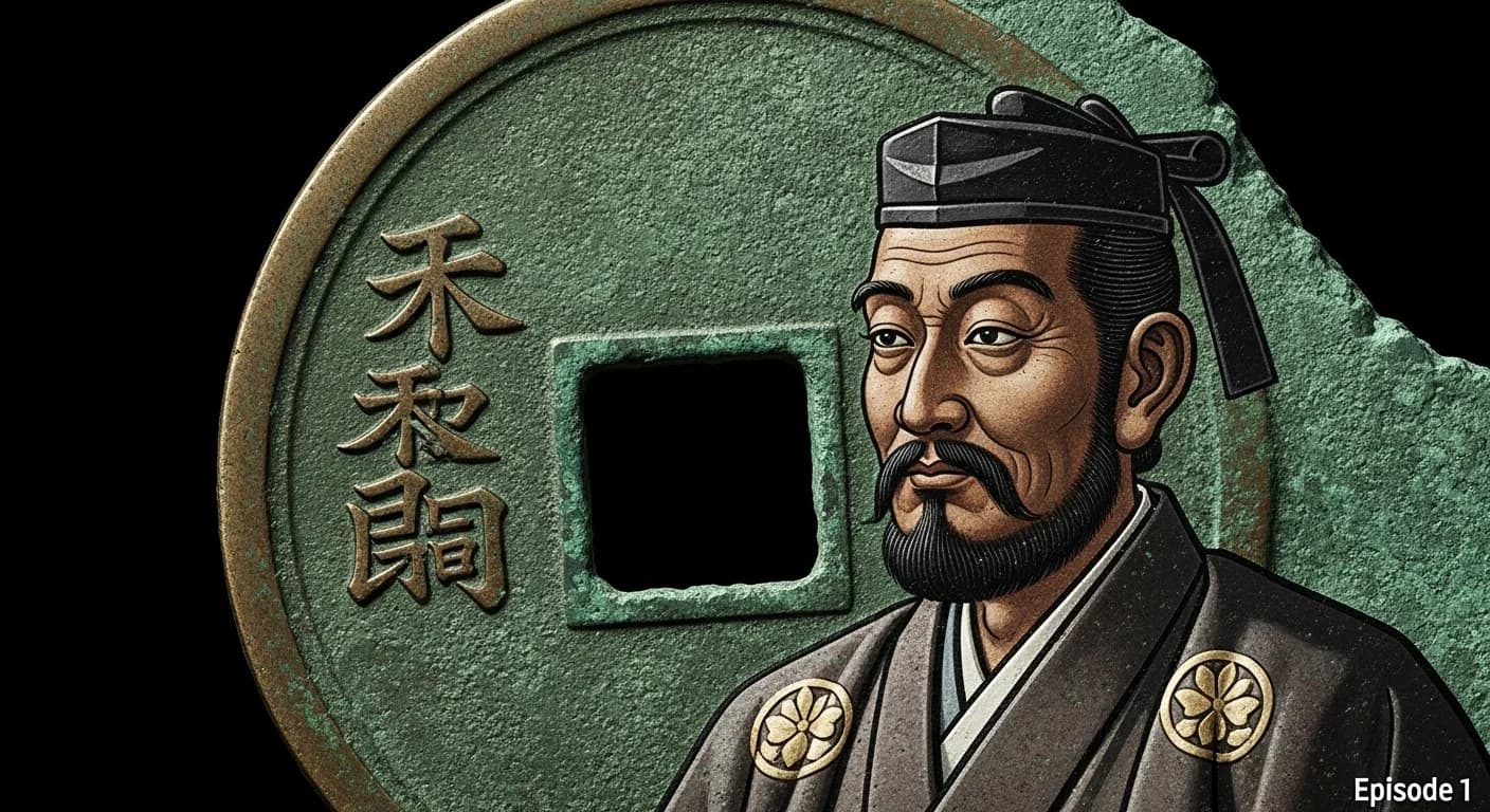 天正通宝にまつわる歴史的場面(第1章)