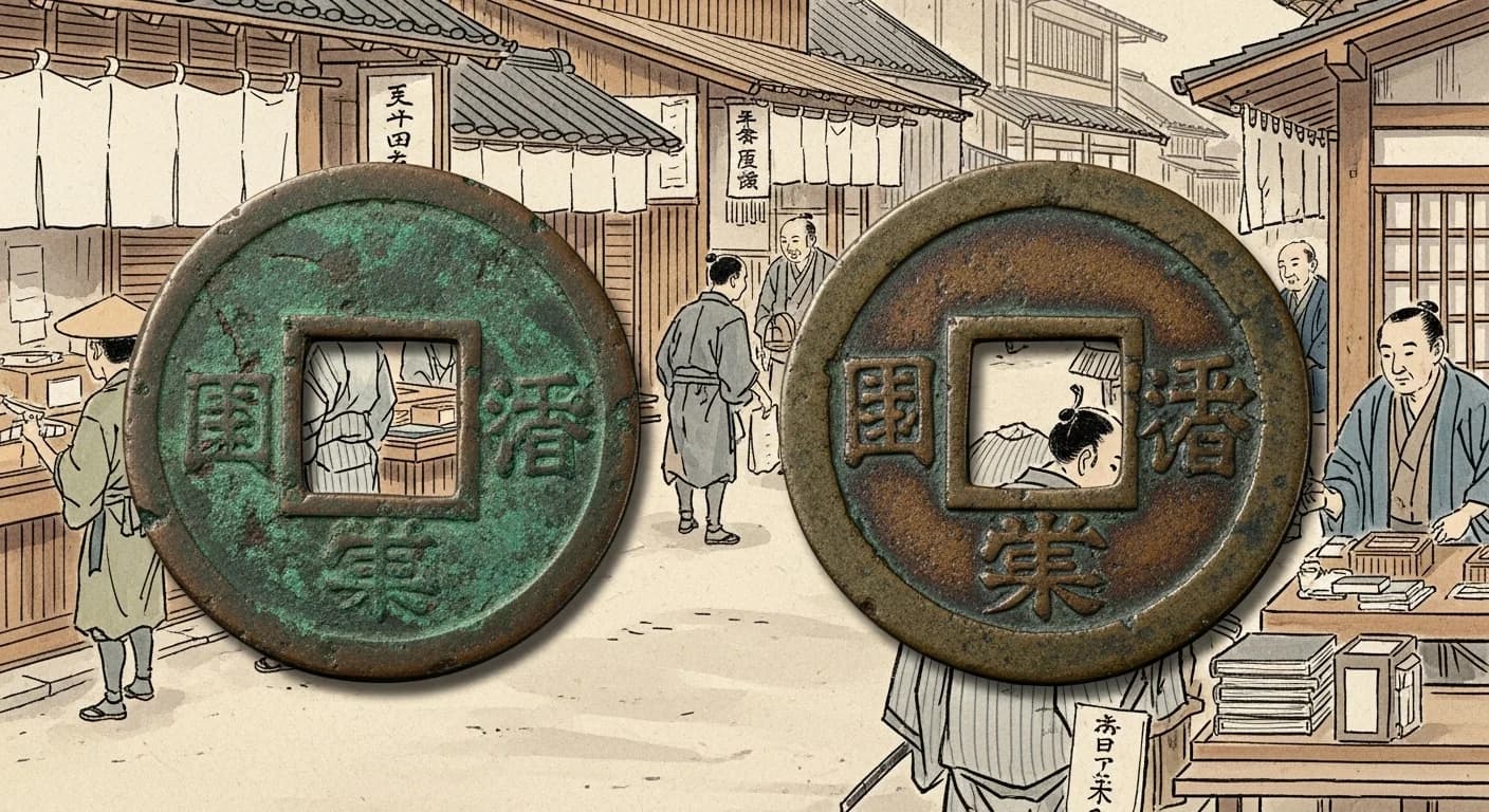 天正通宝にまつわる歴史的場面(第3章)